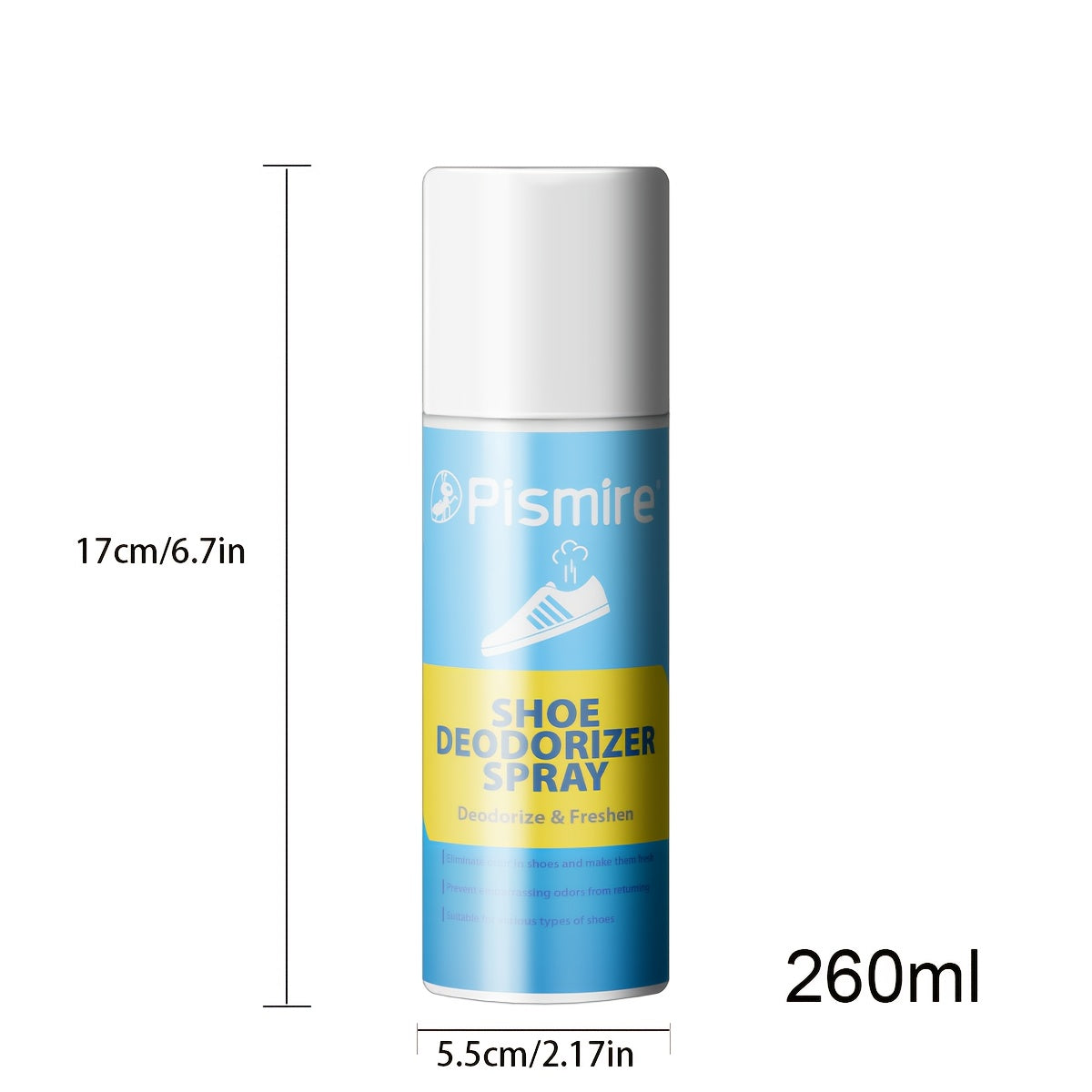 Foot Deodorant Spray 8.79oz – Powerful 24-Hour Odor Eliminator for Shoes, Clothing & Body, Long-Lasting Freshness for Athletes, Women & Daily Use
