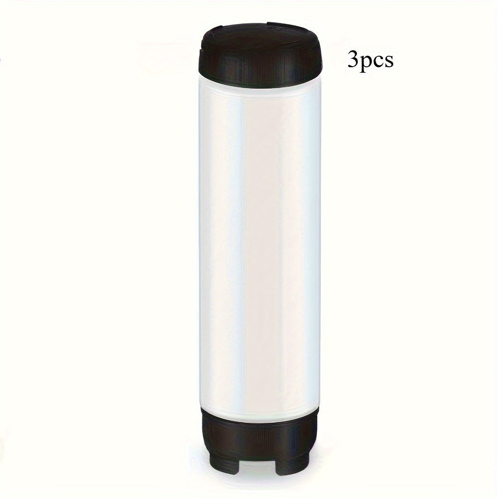 Squeeze Bottles Set of 3 Leak-Resistant Wide Opening Sauce Dispenser Transparent