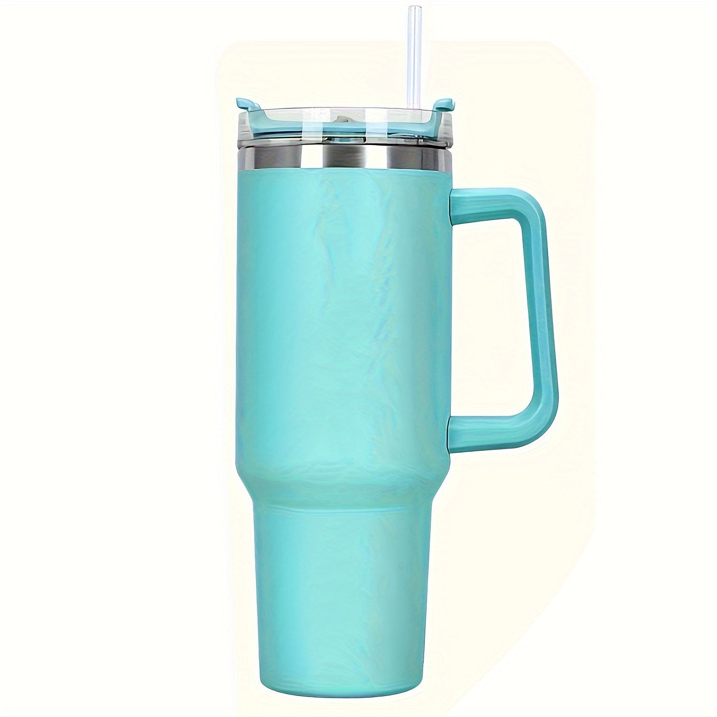 1pc 40 Oz Large Capacity Stainless Steel Water Cup - Leak Proof Insulation, Cold Insulation Cup with Lid And Straw Suitable for Outdoor Activities - A Great Choice for Men And Women'S Holiday Gifts