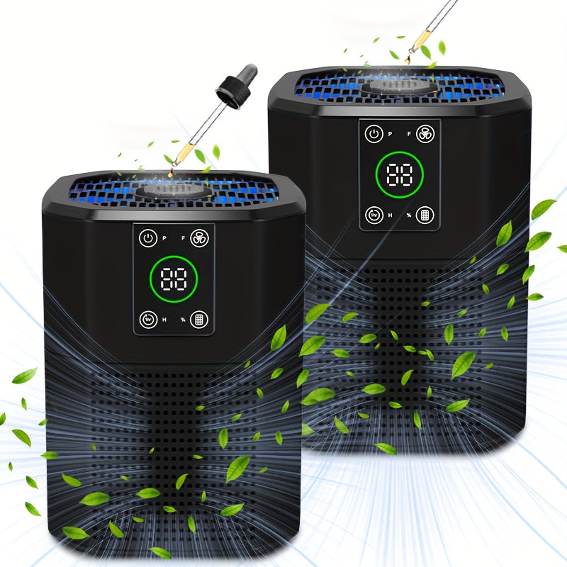 For Home Air Purifier, Pet Air Purifier for Dust, Odor, And Smoke, Low-Decibel Quiet Sleep Mode Air Purifier for Bedroom, Office, And Living Room, Small Air Purifier, Pet Air Purifier, Room Air Purifier, 1 Pack