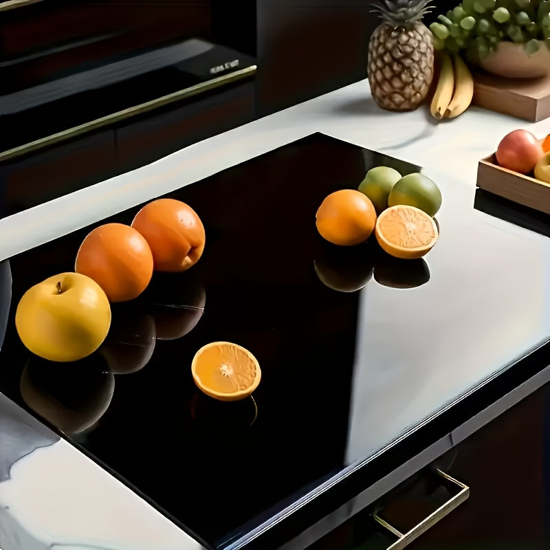 Acrylic Cutting Board with Counter Lip | 60% Thicker & Durable | BPA-Free & Food-Safe Kitchen Tool | Perfect for Protecting Countertops | Versatile & Easy to Clean | Ideal for Home & Professional Use