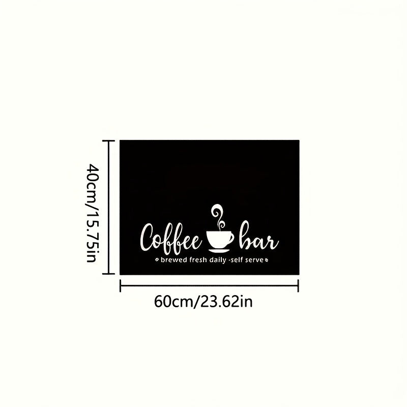 Multi-functional Mat, Coffee Machine Mat, Dish Drying Mat, Bohemian-themed Coffee Bar Mat, Suitable for Coffee Station Accessories and Storage Boxes, Absorbent for Dishwashers, Suitable for Kitchen Counters, Coffee Machine Mat Gift