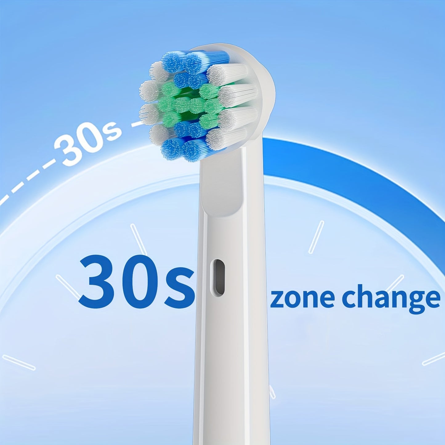 Orinatola Electric Toothbrush Set, 4 Brush Heads, Smart Timer, 3 Cleaning Modes, Round Head, USB Quick Charge,, Rechargeable Adult Electric Toothbrush, 36V Max Voltage, 600mAh Battery Capacity, IPX7Waterproof