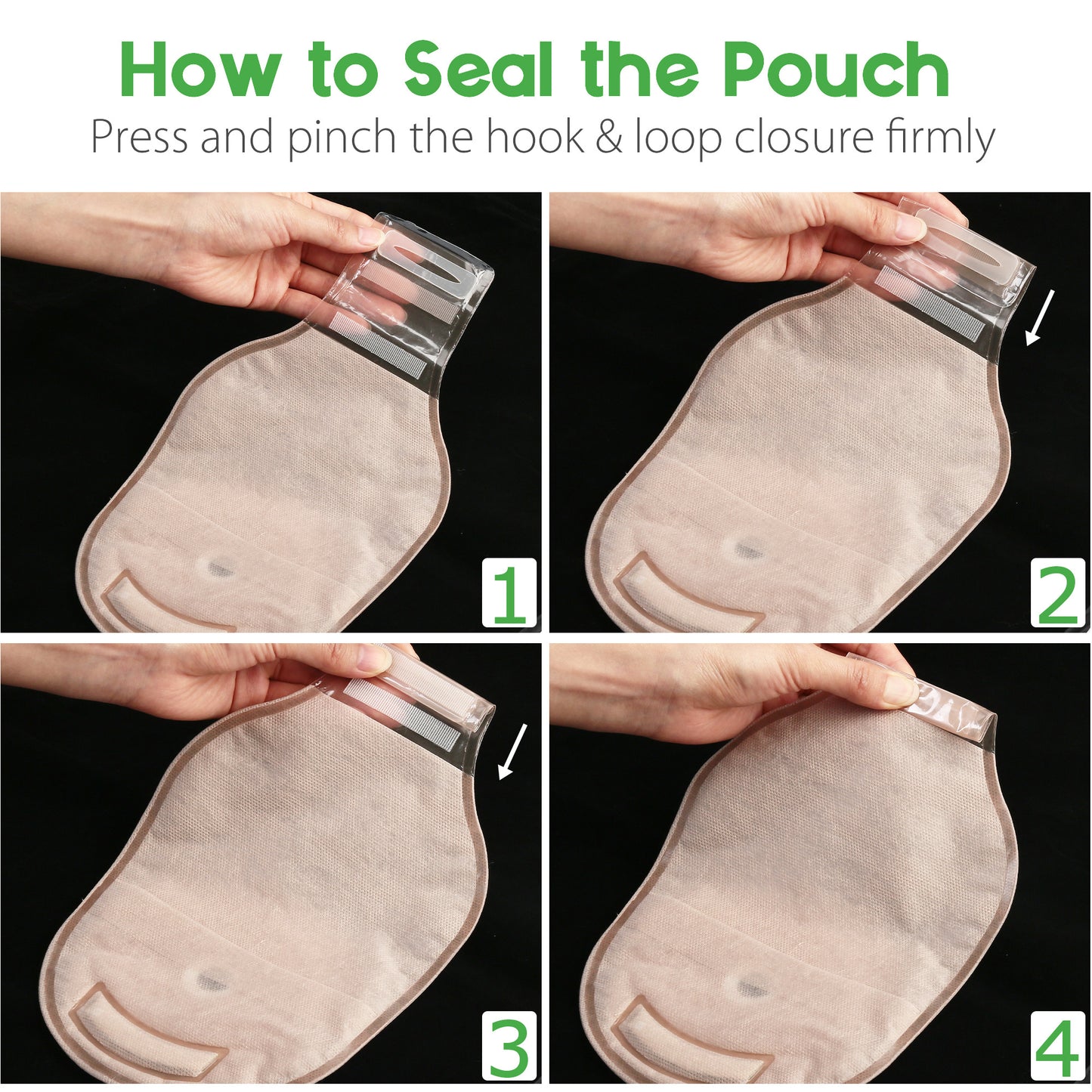 Colostomy Bags One-Piece Drainable Ostomy Pouch Cut-to-Fit Stoma Bags for Adults Odor-Proof Leak-Proof Ostomy Supplies Comfortable Wear Skin-Friendly Adhesive Flange 20 Pack Value Set
