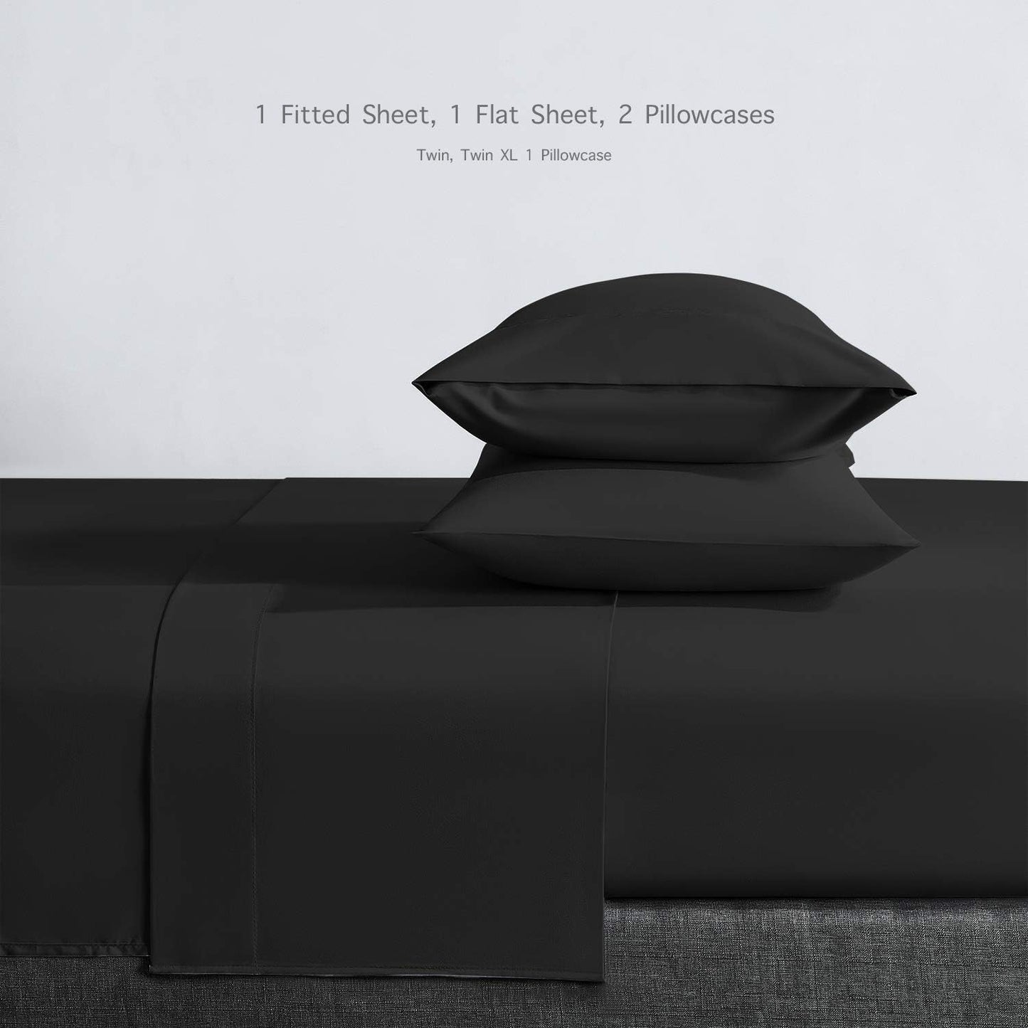 4 Piece sheet Set - Breathable & Cooling - Hotel Luxury bed sheets - Extra Soft, Deep Pockets, Easy Fit, Wrinkle Free