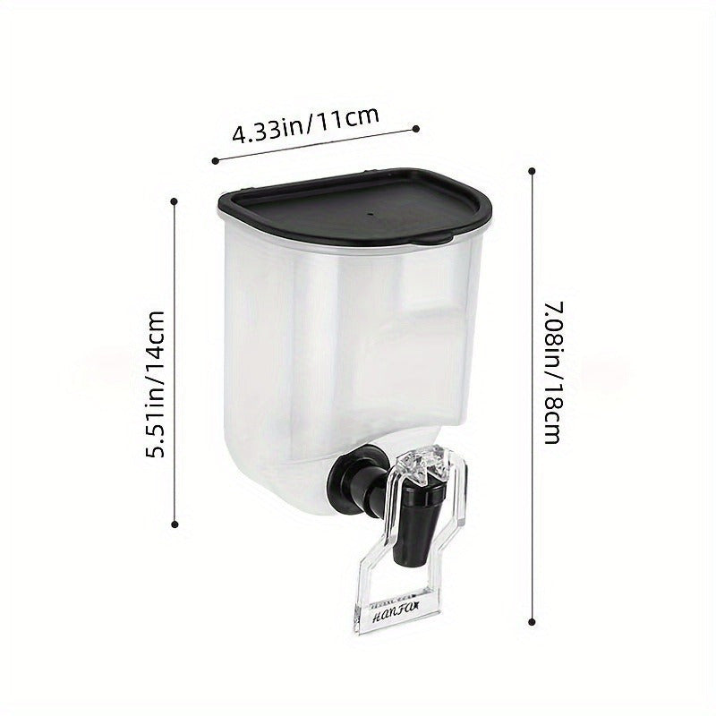 2 Durable Wall-Mounted Mouthwash Dispenser, 21 Oz Plastic Container, No Electricity Required, Bathroom Organization And Storage Additions