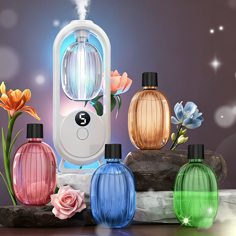 Big Promotion! 4-Bottle Aromatic EssentialOil for Diffuser- Long-Lasting Floral Scent(4.06oz), Portable Travel Size, Natural PlantExtracts, Perfect for Bedroom Relaxationand Relax. Exclusive for Christmasand New Year