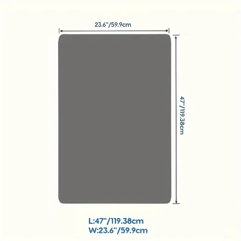 1pc Mat, Countertop Heat-Resistant Mat, Extra Large Countertop Protective Mat, Multifunctional Cuttable Kitchen Counter Mat, for Kitchen Counter And Dining Table, Kitchen Organizers And Storage, Kitchen