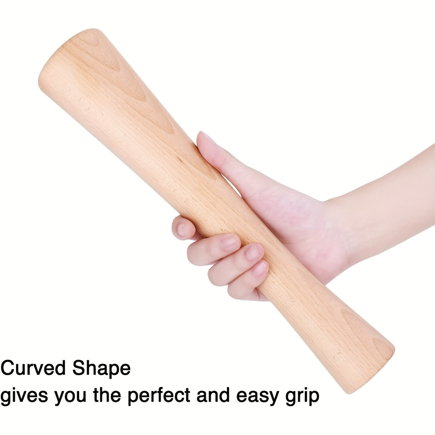 12-Inch Sauerkraut Pounder Designed for Mason Jars, Ideal for Vegetable Fermentation. Made from a Single Piece of Solid Wood, This Wooden Pestle Facilitates for easy Grinding. It'S a Lightweight And for easy-To-Clean for Fermenting in The Kitchen