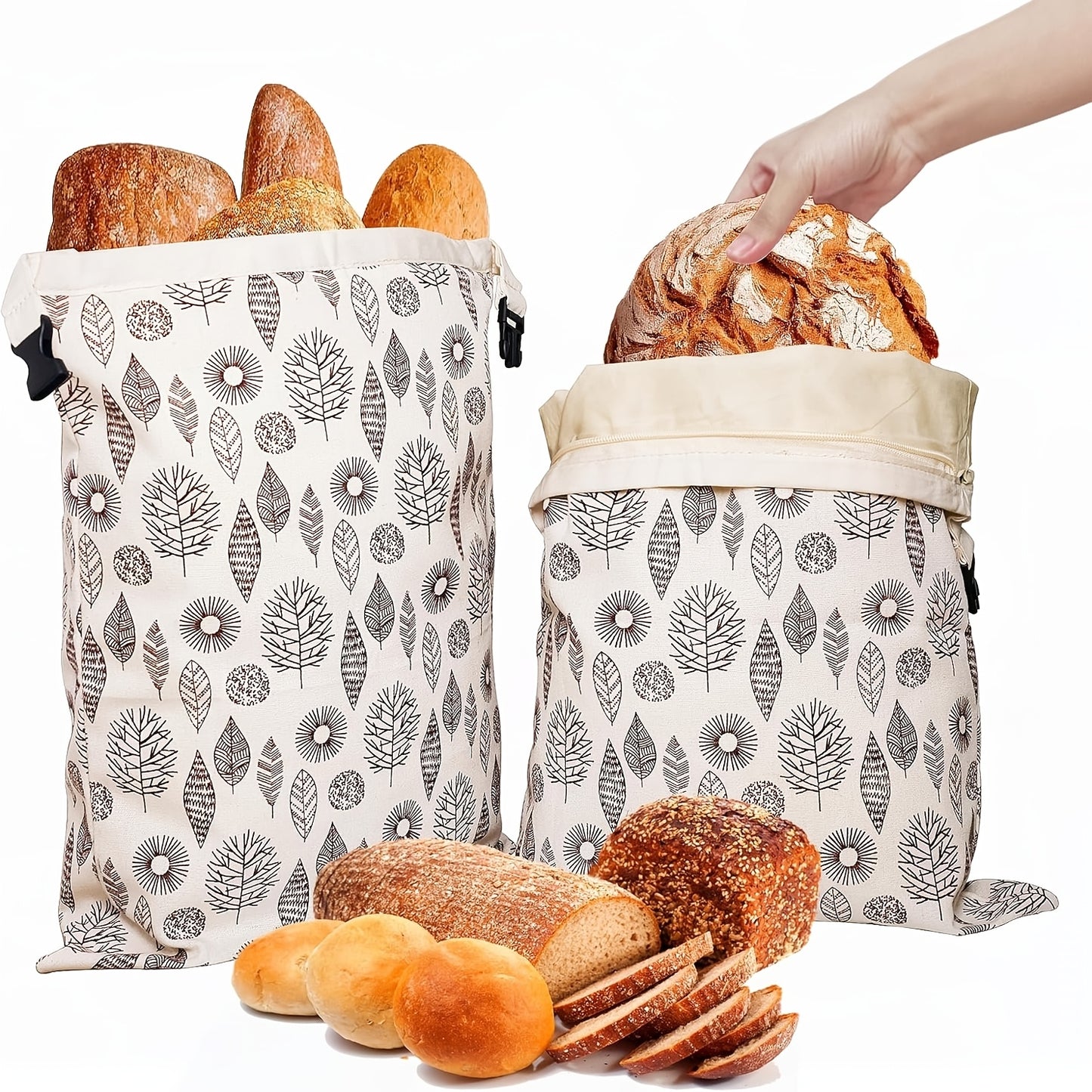13 "Stainless Steel Roll Top Bread Box, Suitable for Countertop Bread Storage Containers with Stainless Steel Lid - Fresh And Insect Resistant, Can Hold Multiple Large Breads And Other Baked Goods Including Bagels Muffins, Fruit, Etc