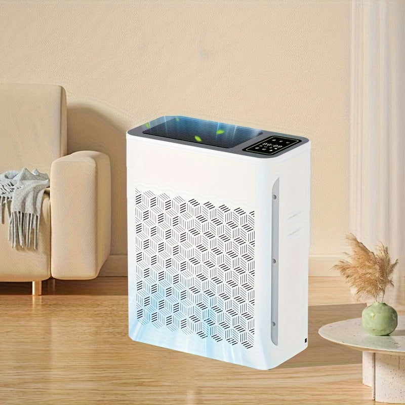 Home Air Purifier, Large Home Air Purifier, Up to 1095ft Square, Display Air Sensor, Large Air Purifier for Bedroom, Timed Purifier, Suitable for Indoor Purifier