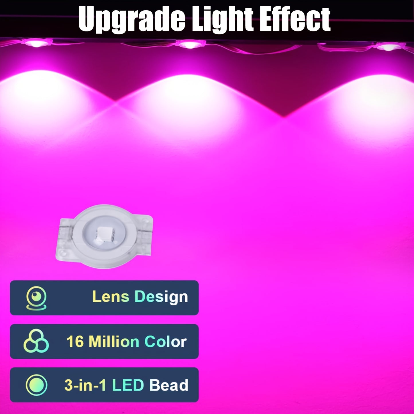 Permanent Outdoor Lights IP67 Waterproof – RGB LED Eaves Light, App & Remote Control, Color Changing for Halloween, Christmas, Holiday, Party & Daily Roof Lighting (20/30/50/100/200/300/500 FT)