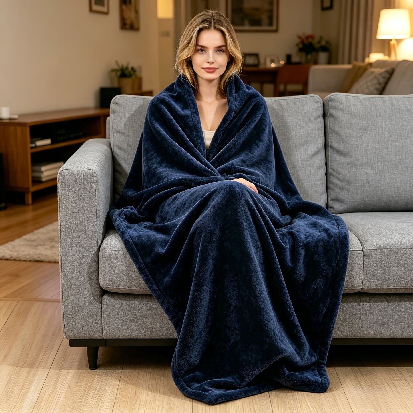Cooling Blanket For Hot Sleepers, Summer Lightweight Breathable Cooling Throw Blanket Double-Sided Soft Blanket For Bed Couch Sofa, Night Sweats & Hot Flashes Relief