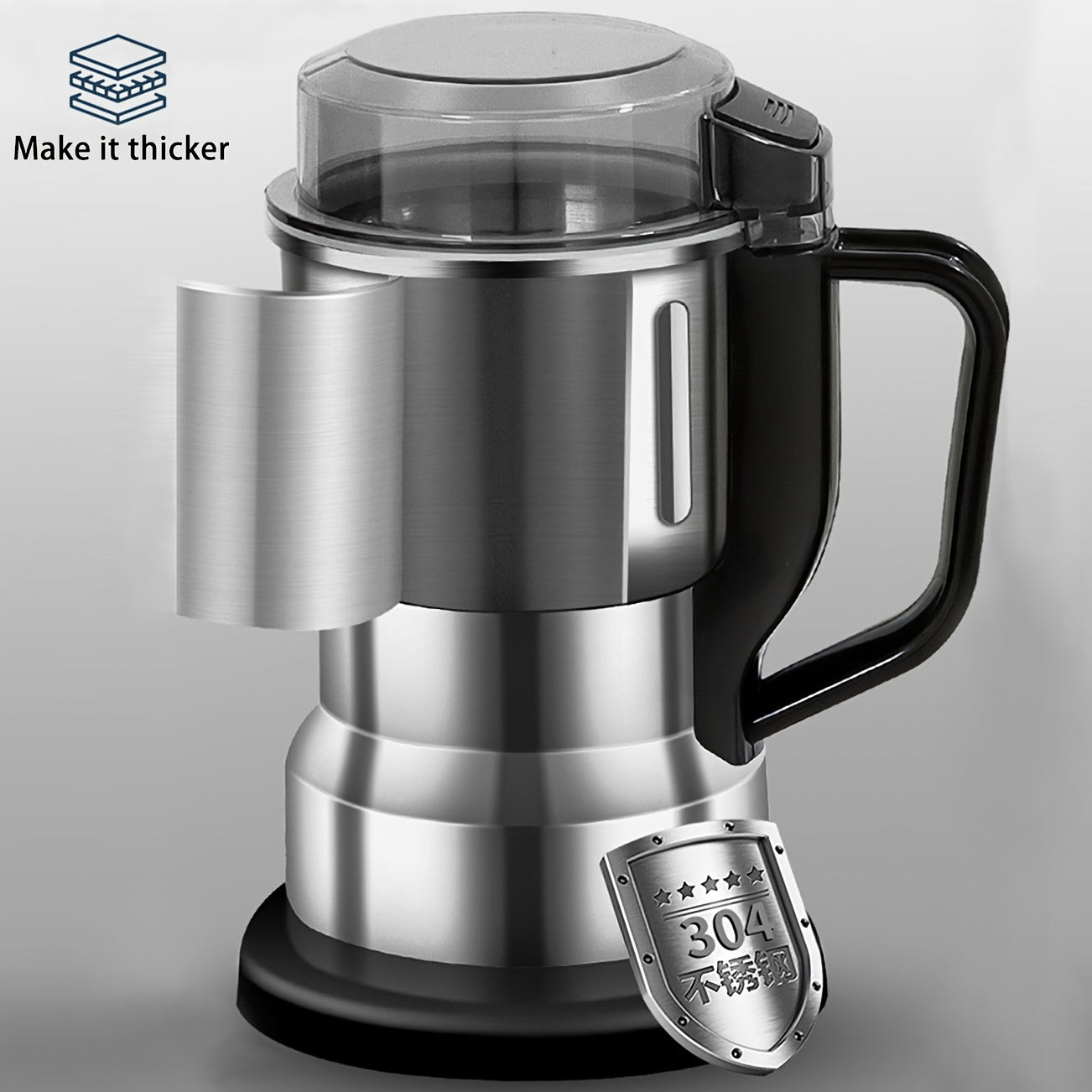 Multifunctional Electric Coffee Grinder, 300W High Power Spice Grinder Tool, for Beans Spices And Seeds Grain Grinder..