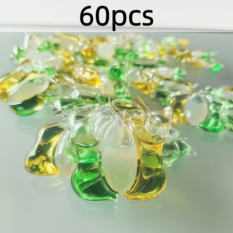 Perfume Type Laundry Pods, Concentrated Laundry Detergent, Clothing Detergent, Upgraded Large Weight, 0.35 oz Each, Four-In-One Fragrance Laundry, Multiple Concentrated Active Substances, Efficient Cleaning And Stain Removal