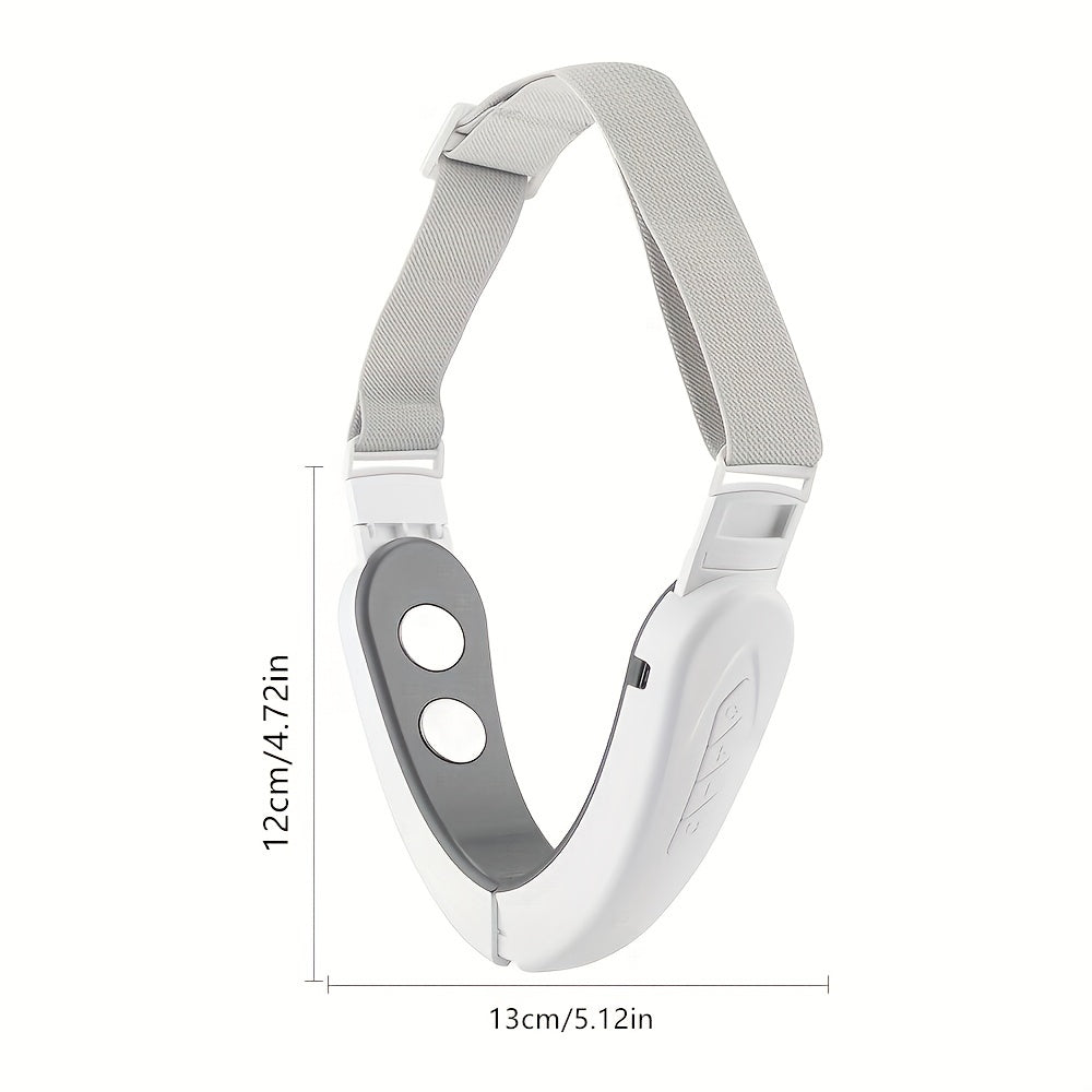 Intelligent Electric Facial And Neck Massager - USB Rechargeable, 200Mah Battery, Odorless Beauty Device Ideal for Gifting