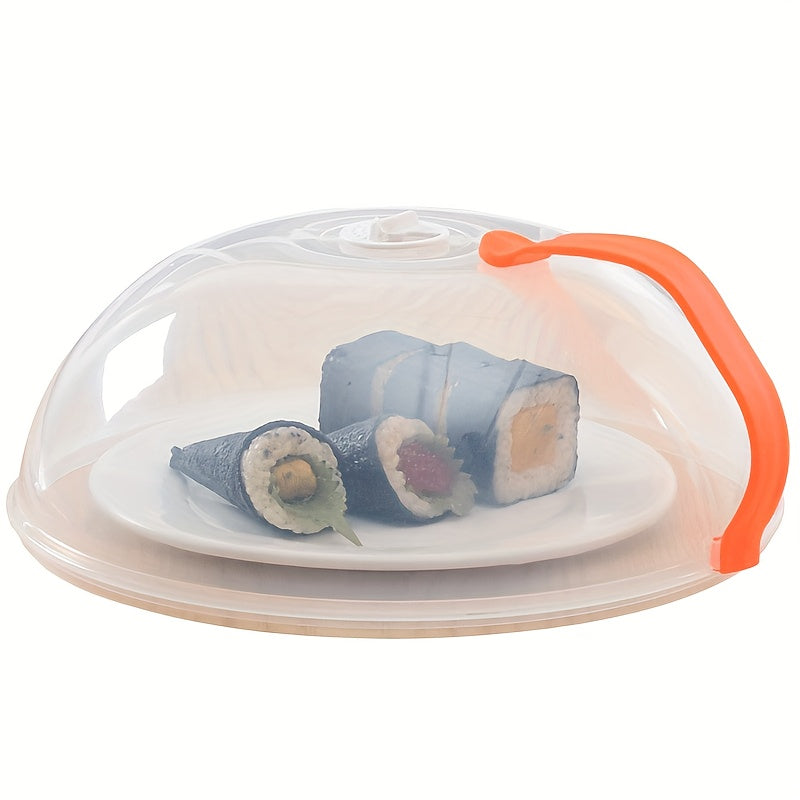 2pcs Microwave Food Cover, Splash-Proof Food Cover with Steam Hole and Handle, Suitable for Microwave Heating, Easy to Hold, Suitable for Microwave and Kitchen Supplies
