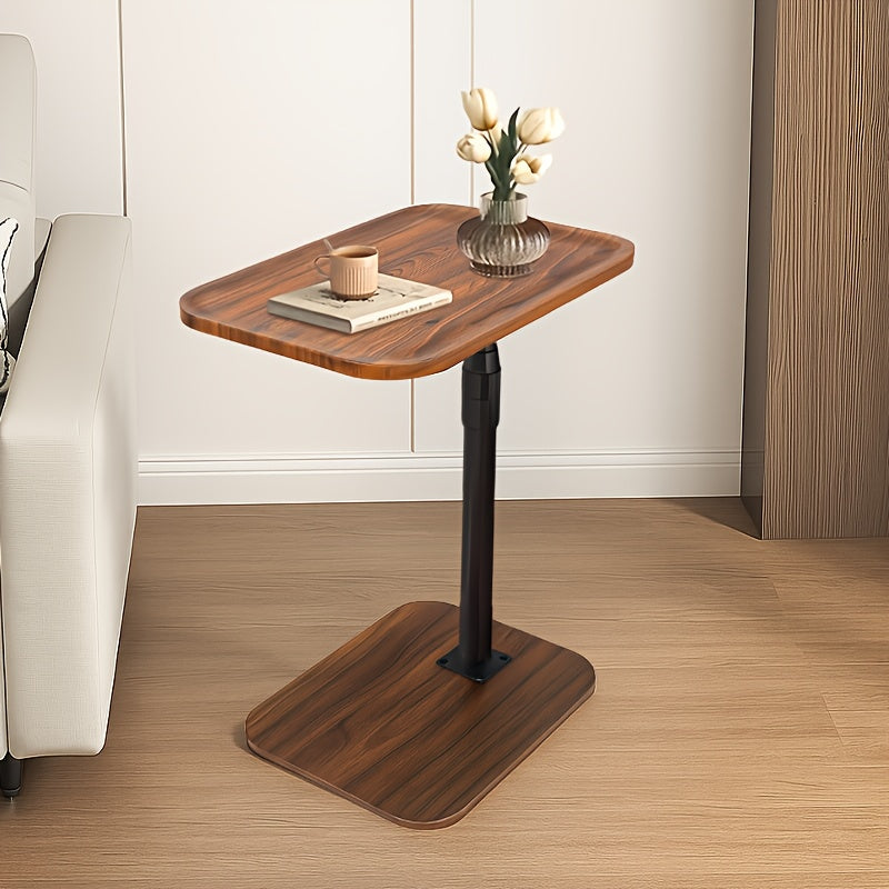 1pc Light Luxury Vertical Shelf, Computer Desk.Lifting Design, Free Adjustment, Concave Desktop, Not Easy to Slip, Suitable for Vase, Aromatherapy, Remote Control, Headphones, Books And Other Sundry Storage, Independence Day/Graduation Gift