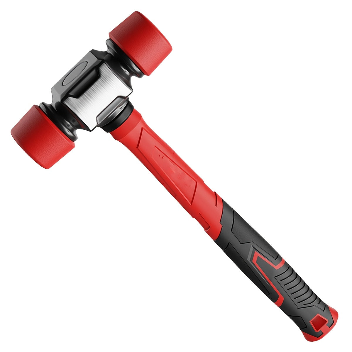 Industrial Grade Heavy-Duty Rubber Hammer, Installation Hammer, Hand Tools, Suitable for Flooring, Tile Installation, Carpentry, And Renovation Projects 27Mm And 36Mm