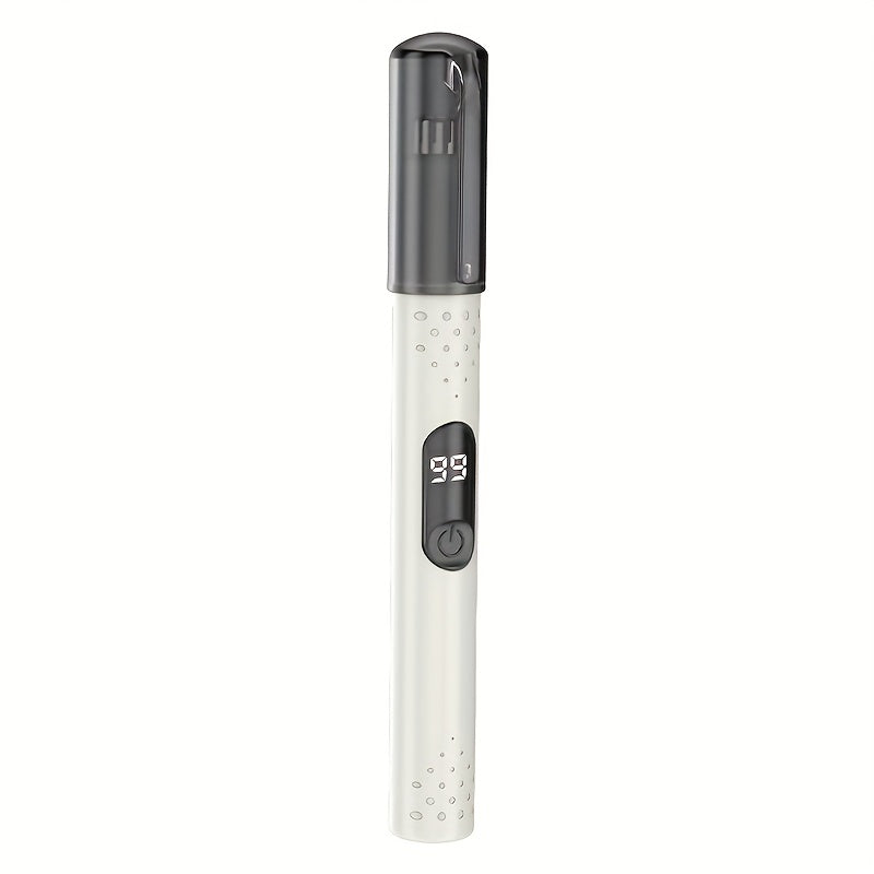 Nose Hair Trimmer Electric – USB Rechargeable Stainless Steel Unisex Trimmer for Nose, Ear & Eyebrow Hair, No-Pull Painless Cutting, Portable Stylish Design for Men & Women