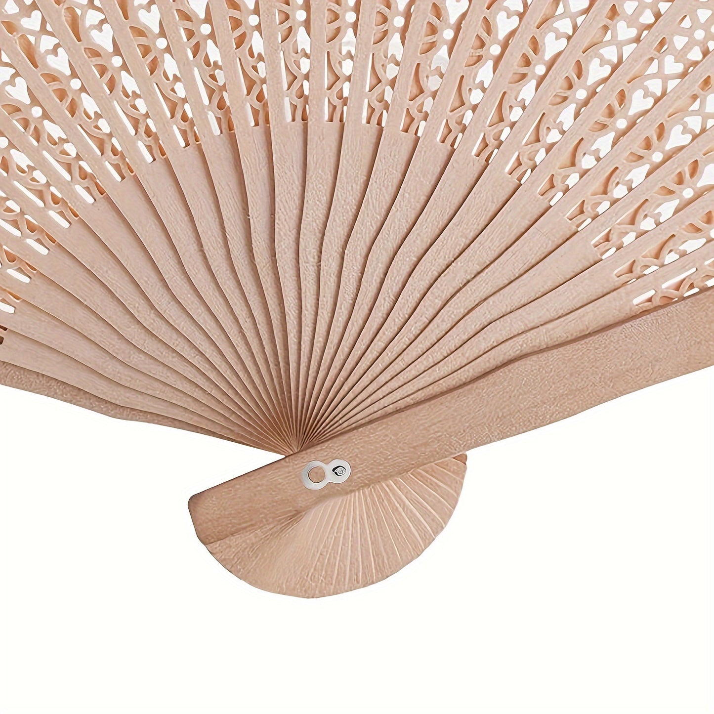Wooden Folding Fans Bulk 50 Pack Sandalwood Hand Fans with Gift Bags for Wedding Favors Baby Shower Party Decoration Vintage Handheld Fan