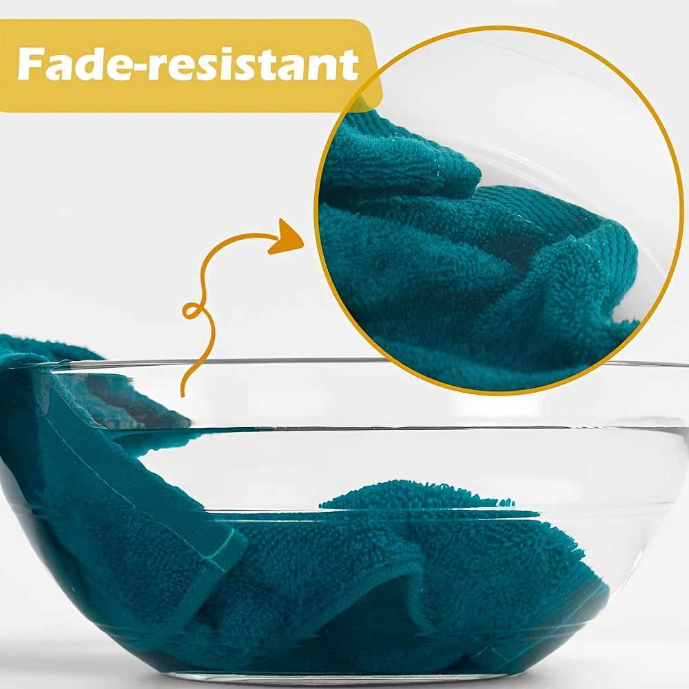 24 Sets Of Wash Cloths For Bathing, Soft Bathroom Washcloths Suitable For Body And Face, Hotel Travel Use, Can Wipe Hands, Washcloths Available In Various Colors, Batch Washcloths 13 X 13 Inches