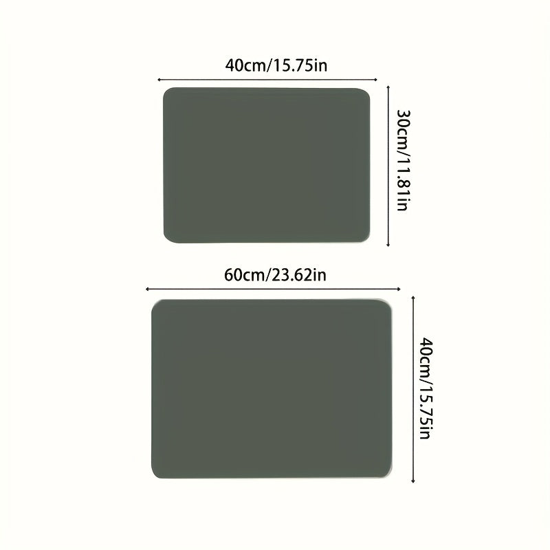 1pc New Luxury And Fashionable Washing Machine Mat, Dish Drying Mats, Tableware Drying Mat, Bowl And Plate Mat, Quick-drying, Super Absorbent Anti-slip, Kitchen Countertop Mat, Absorbent Mat, Suitable For Kitchen, Living Room, Kitchen Accessories