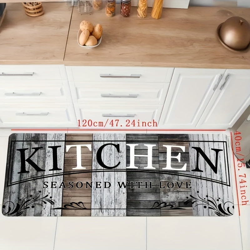 2pcs Diatom Mud Floor Mat - Anti-Slip Kitchen & Bath Suitable for Bathrooms, Laundries, Corridors - Machine Washable Diatomite Mat