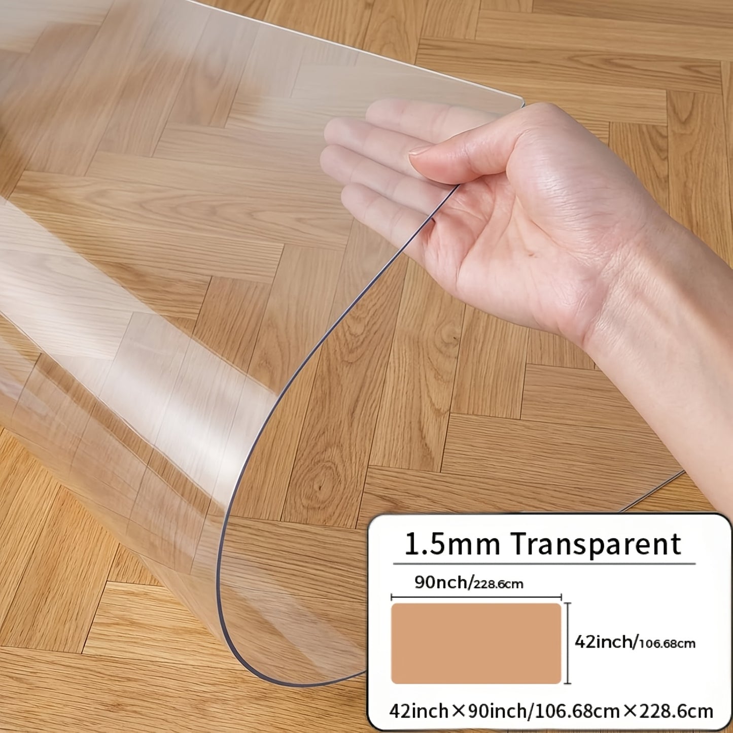 [Over 30 Sizes Available]Floor Protection Mat- High Quality,, and Heat-resistant Floor Mats Suitable for Kitchens, Living Rooms, and Office Areas. Thick and Durable Floor Protection Mats That Prevent Scratches and Are Easy to Clean.