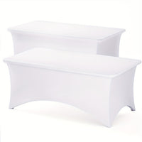 6ft White 2pcs