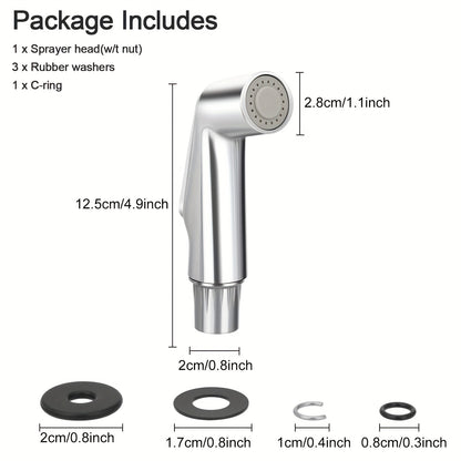 Kitchen Sink Side Sprayer Head, Universal Fit Pull Out Faucet Head, Replacement for Most Brand Spray Hoses, Quick Connect