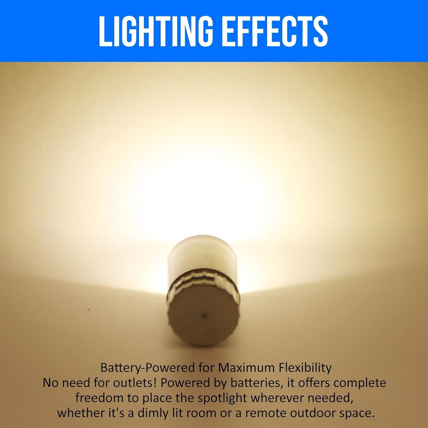 20 Pack Small Spotlight Battery Operated LED Lights Cordless Miniature Spot Light for Artwork, Paintings, Jewelry, Display Cases, Handicrafts, Models,Puzzles