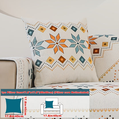 1pc of Bohemian-Style Sofa Mat Suitable for Any Season, Featuring a Easy And Modern Design, Pet-Friendly Materials, And Resistance to Slipping And Scratching, Serving As a Protective Cover for Home Decor