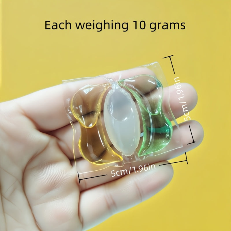 Perfume Type Laundry Pods, Concentrated Laundry Detergent, Clothing Detergent, Upgraded Large Weight, 0.35 oz Each, Four-In-One Fragrance Laundry, Multiple Concentrated Active Substances, Efficient Cleaning And Stain Removal