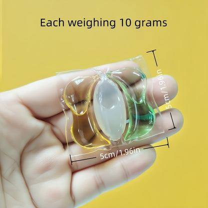 Perfume Type Laundry Pods, Concentrated Laundry Detergent, Clothing Detergent, Upgraded Large Weight, 0.35 oz Each, Four-In-One Fragrance Laundry, Multiple Concentrated Active Substances, Efficient Cleaning And Stain Removal