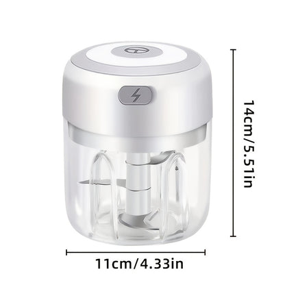 Electric Meat Crusher (Free Garlic Chopper Blade)Small Household Multi-functional Meat Crusher Mince Garlic Meat Machine with Meal Cooking Crusher