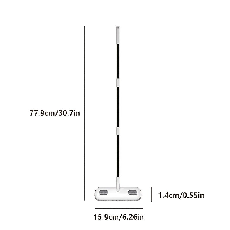 Window Cleaning Brush with Telescopic Handle and Holder - Magic Multi-Surface Door & Window Cleaner Tool, Pet Hair Remover, Household Cleaning Supplies for Home, Car, Glass, Screen & Blinds