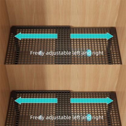Metal Storage Rack Adjustable Expandable Shelving Unit for Kitchen Bedroom Wardrobe Closet Organization Heavy Duty Stackable Metal Shelf