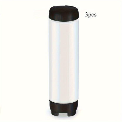Squeeze Bottles Set of 3 Leak-Resistant Wide Opening Sauce Dispenser Transparent