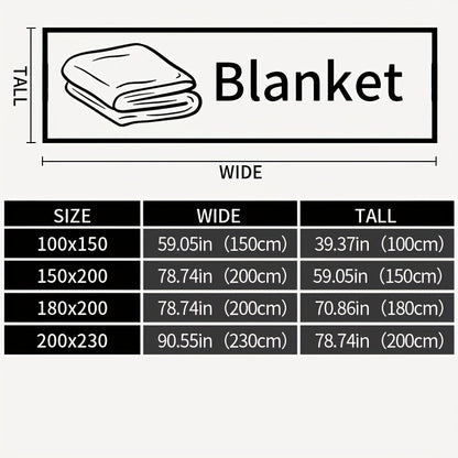 Luxury French Style Double-Sided Plaid Blanket Suitable for Home & Travel - Soft Panda-Themed Flannel Bedspread with Black/White/Pink Grid, Machine Washable Suitable for Seasons, Sofa,, Bedding