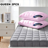 2PCS-QUEEN-PINK