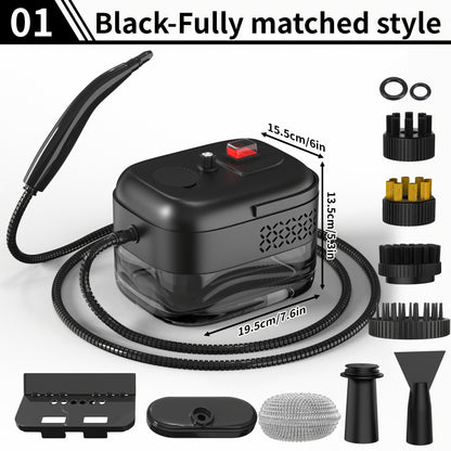 High Pressure Steam Cleaner, Steam Cleaner Handheld, High Temperature Carpet Cleaner, Handle Gear Switch Adjustment, LCD Display, 40.58oz Water Tank Capacity, Suitable for Kitchen Fumes, Sofas, Easter Gifts,