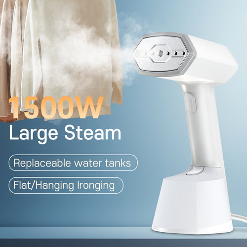 1pc Hand Held Garment Steamer, Travel Steamer for Clothes Portable, 15s Heat-Up, Clothing Steamer with Large 9.47oz Tank, Suitable for Home, Office And Travel, A Must-Have for Travel Experts