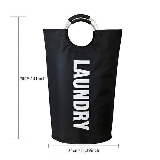 2pcs 95L/25.1 Gallon Extra-Large Foldable Laundry Basket Set | Thickened Waterproof Oxford Cloth Tall Freestanding Storage Baskets, Perfect for Bedroom/Bathroom/Dorm/Wardrobe Organization, Ideal Home Decor & Holiday Gift, Shelf Baskets