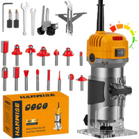 03 Version Upgraded Speed-Adjustable Trimmer + 15-Piece Drill Bit Set