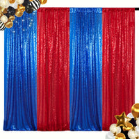 Royal Blue & Red