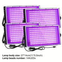 144 LEDs 4Pack