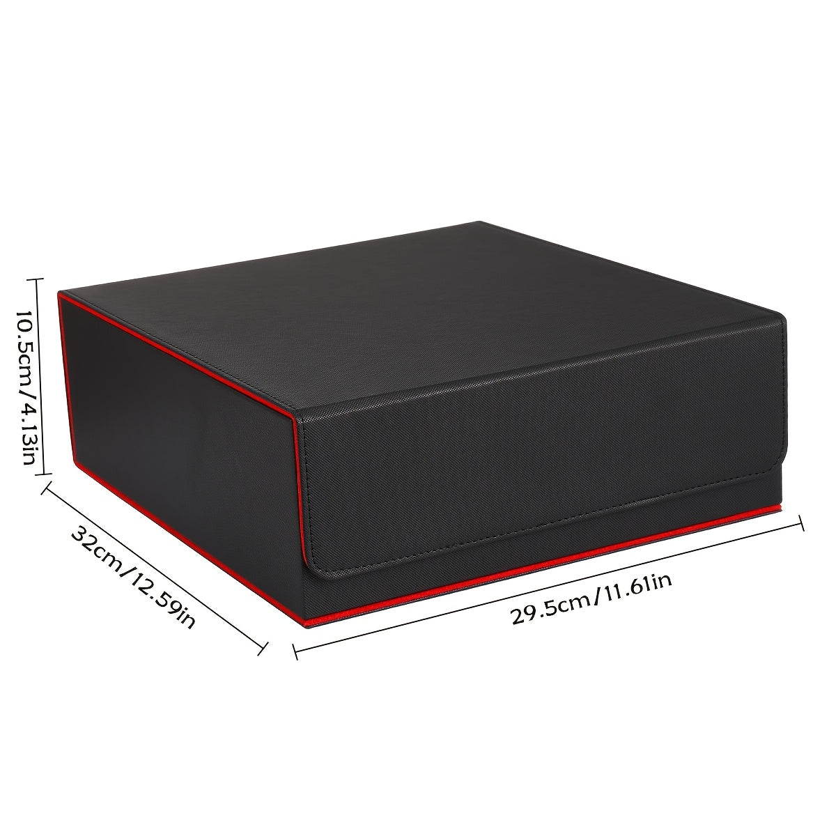 Four Row Card Box, Equipped with 24 Color Cards And 4 Card Sleeves; 4 Grid Boards, Capable of Holding Over 3000 Cards, Magnetically Sealed, Beautifully Packaged, Suitable for Gifting to Friends, Family, And Exquisite Gifts
