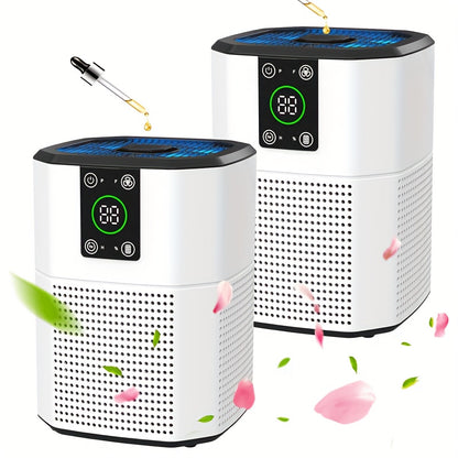 For Home Air Purifier, Pet Air Purifier for Dust, Odor, And Smoke, Low-Decibel Quiet Sleep Mode Air Purifier for Bedroom, Office, And Living Room, Small Air Purifier, Pet Air Purifier, Room Air Purifier, 1 Pack