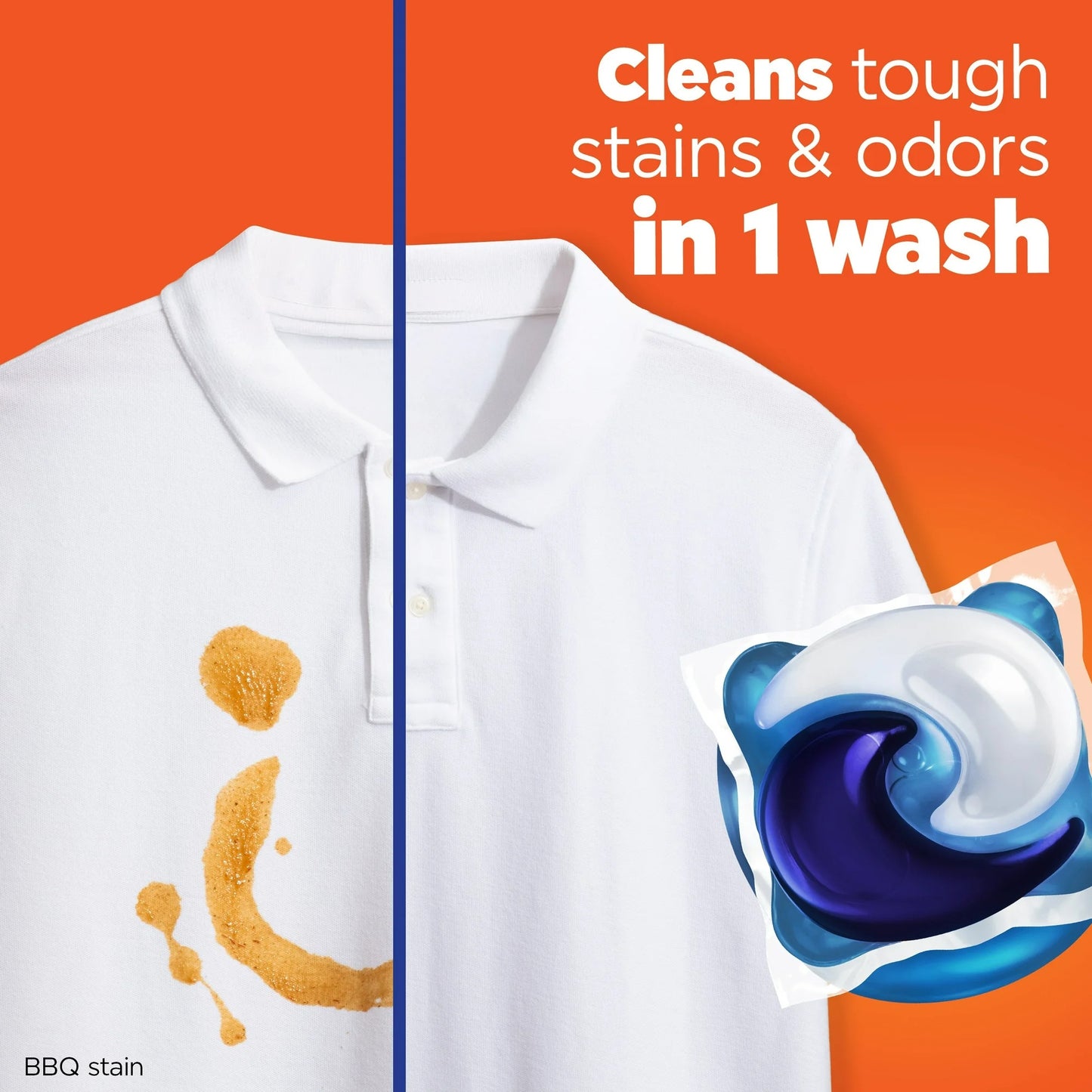 Tide PODS Liquid Laundry Detergent Packs Spring Meadow Scent 16 Count Pre-Measured Pods Stain Remover HE Compatible Top Load Front Load Washing Machine